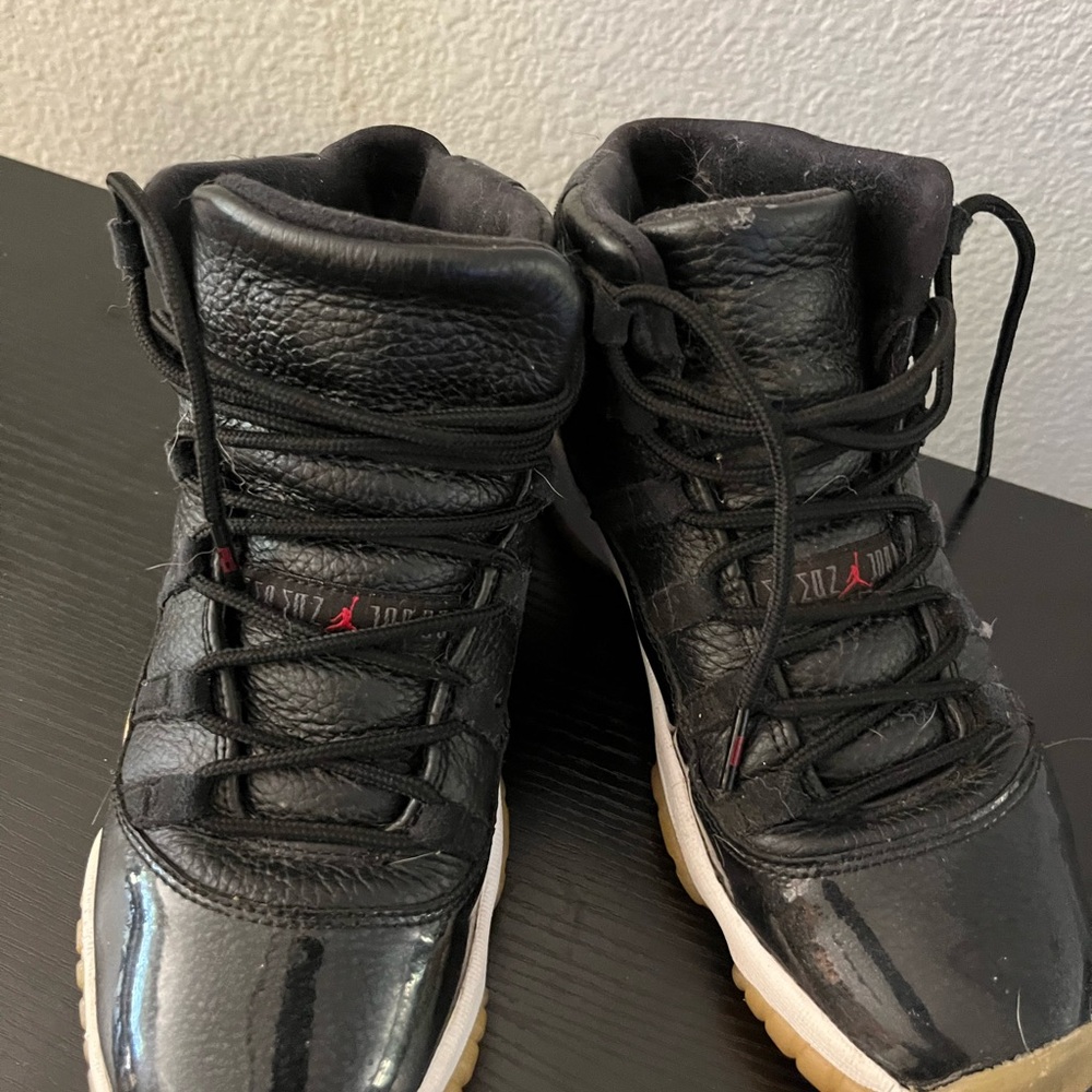Nike Black High-Top Sneakers with Gum Sole